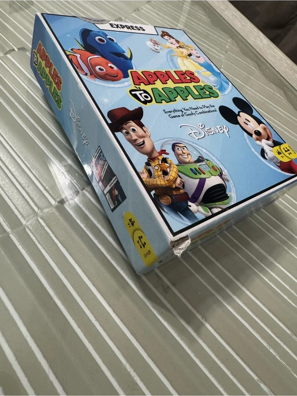 Disney Apples to Apples Express Game - Light Blue